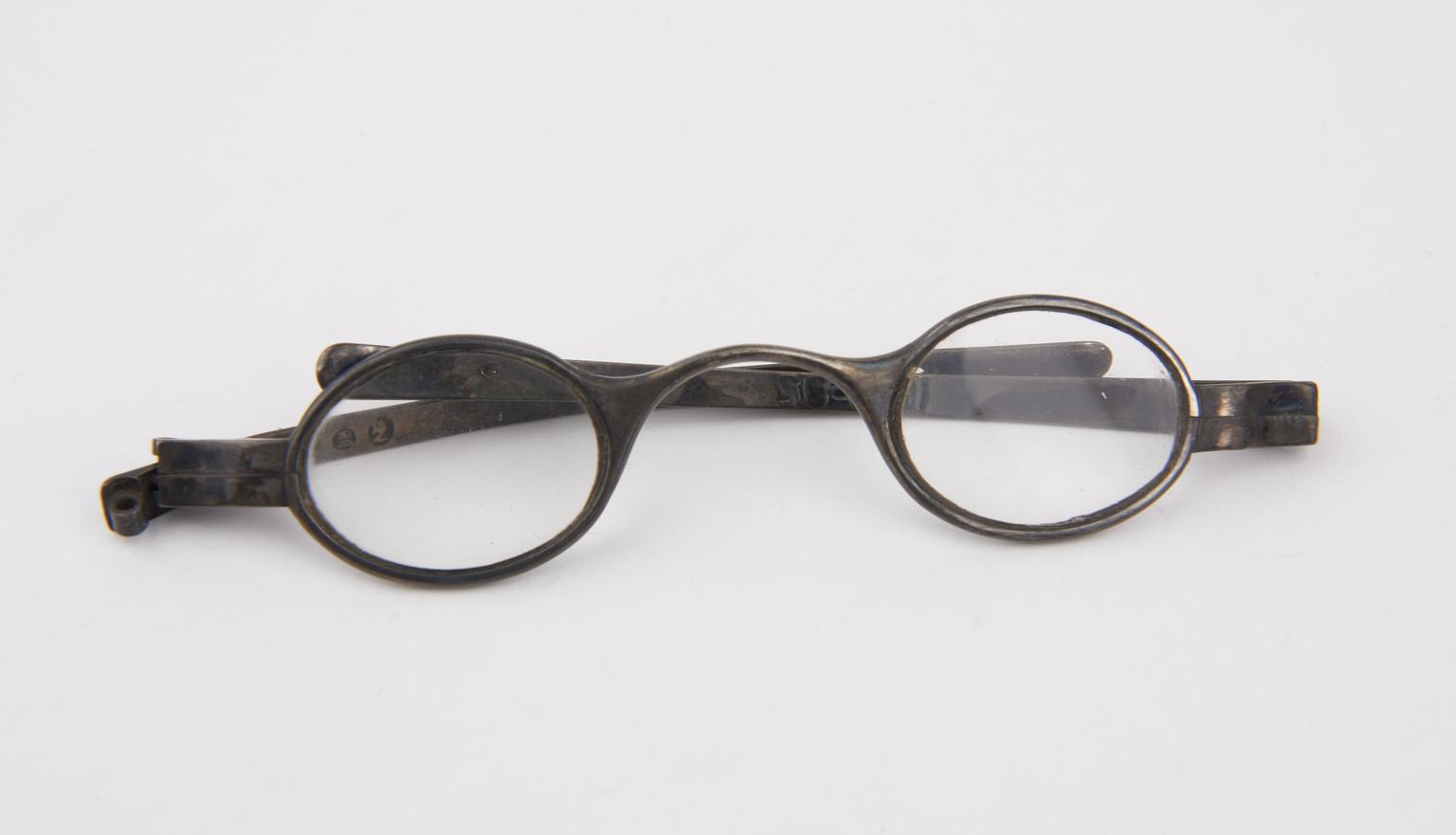 Early spectacles: silver frame