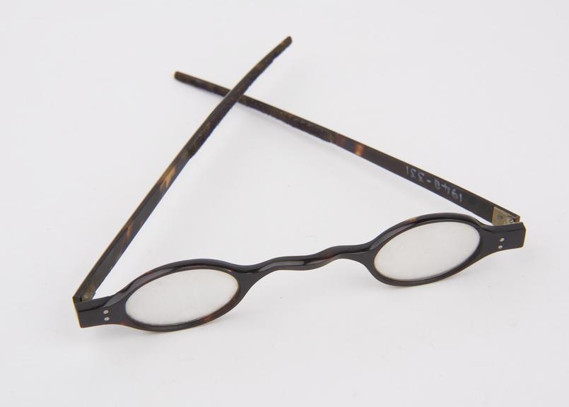 Pair of tortoiseshell rimmed spectacles