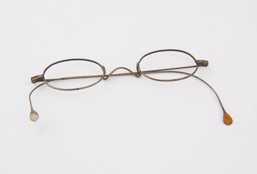 Pair of  steel rimmed  spectacles