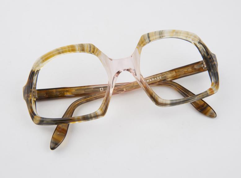 Pair spectacle frames, 'Charade' model, female design