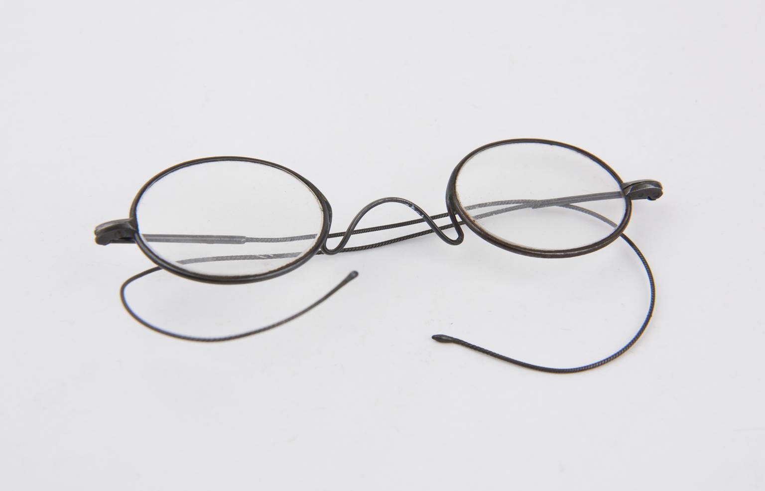 Pair of brass spectacles