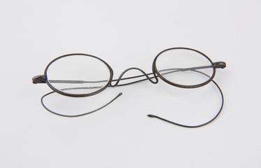 Pair of brass spectacles