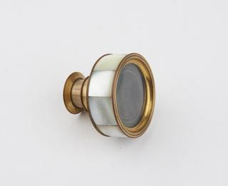 Miniature folding opera glass telescope