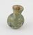 Small green glass perfume phial, European, 1601-1800