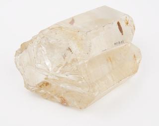 'Twinned' quartz crystal