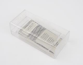 Display case, for quartz wrist watch: Swatch 'AquaChrono'