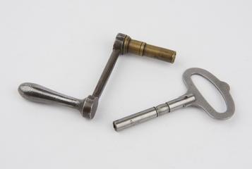 One of two winding handles