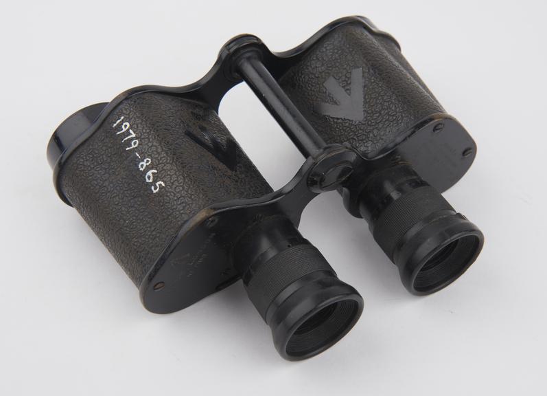 Pair of 'Porro' type prismatic field glass binoculars (8 power