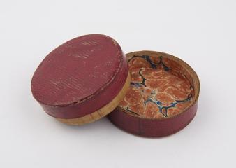 Leather case for compound magnifying glass