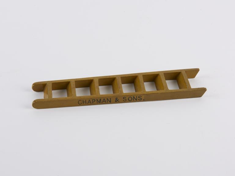 Part of model of char-a-banc (see note)  Ladder and hook marked
