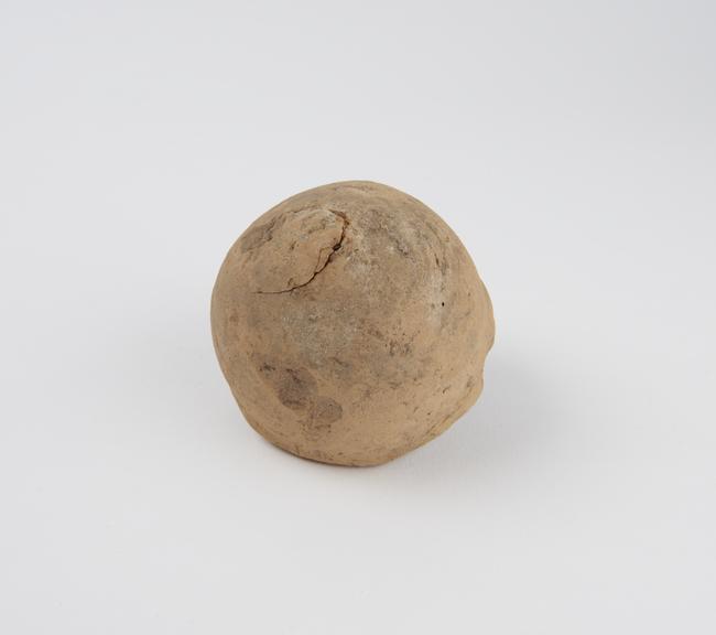 Votive breast, terracotta, Roman, 200BC-200AD (votive breast)