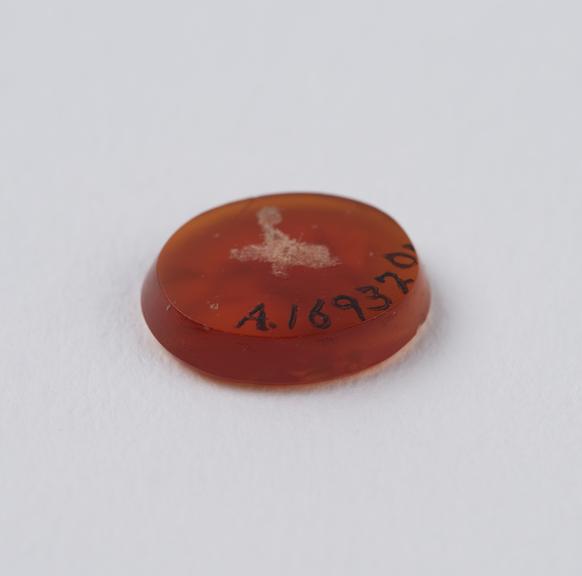 Cornelian setting, possibly from a finger ring