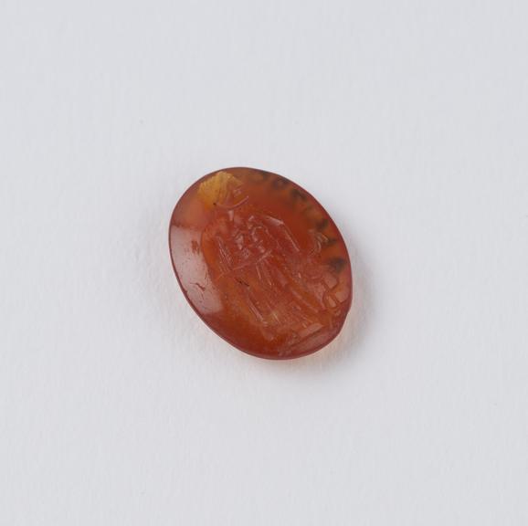 Oval seal, probably agate