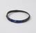 Large blue glass bangle, annular, unsigned, possibly Roman(?)