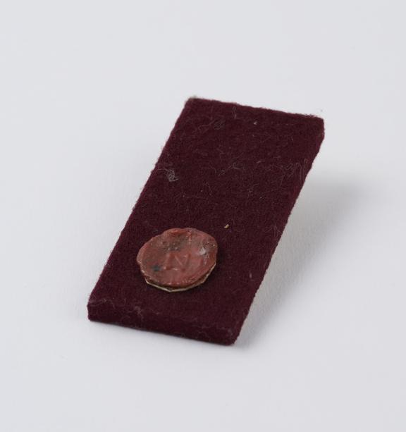 Sealing wax impression from a seal