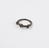 Bronze finger ring with 3 knobs, possibly Roman