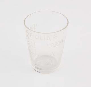 Measuring glass