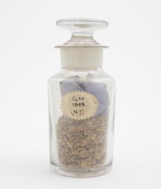 Samples of lead ores called "linnets"