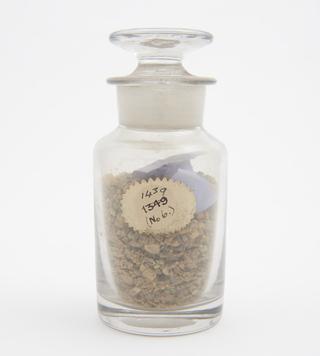 Samples of lead ores called "linnets"