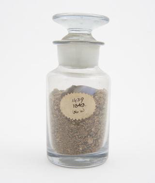 Samples of lead ores called "linnets"