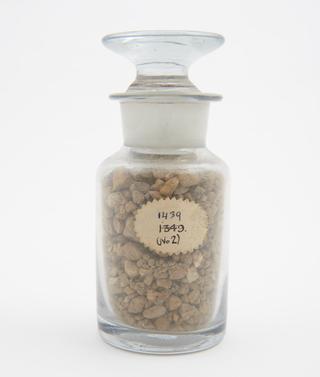 Samples of lead ores called "linnets"