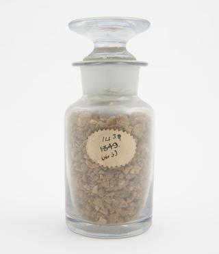 Samples of lead ores called "linnets"