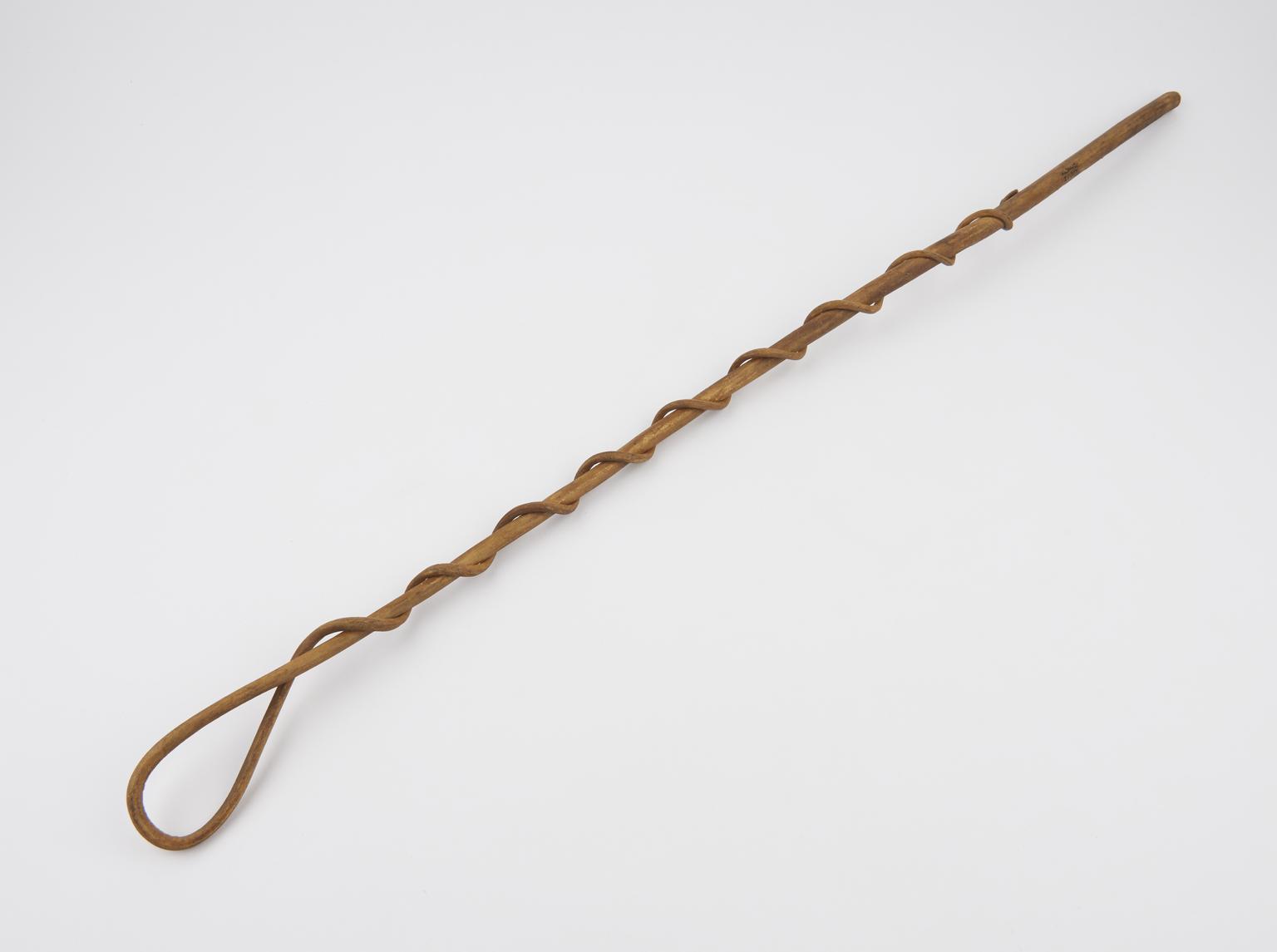 Whip, rawhide, rhinoceros, Sudanese, 1850-1920 | Science Museum Group ...