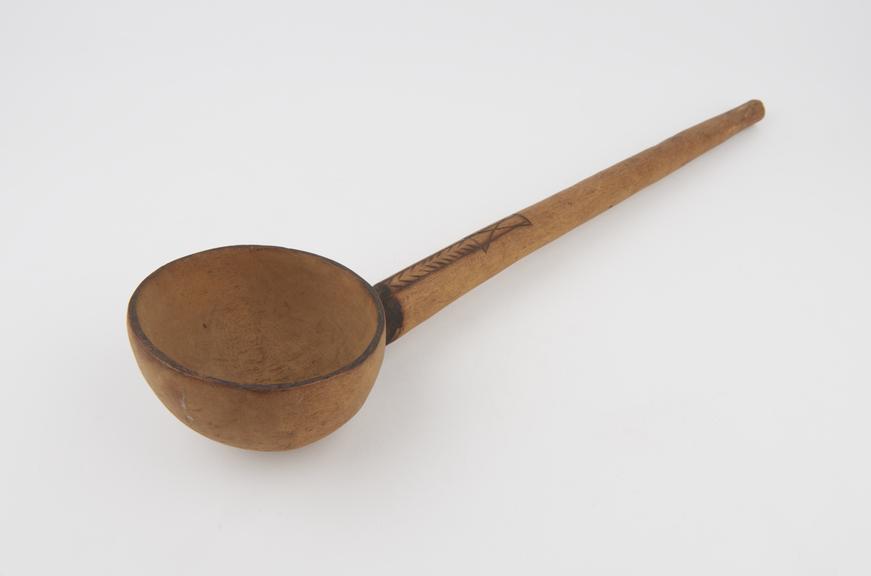 Shaman's wooden ladle, Nigeria, 1901-1950