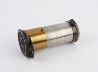 Brass and steel eyepiece, from Groth's universal apparatus