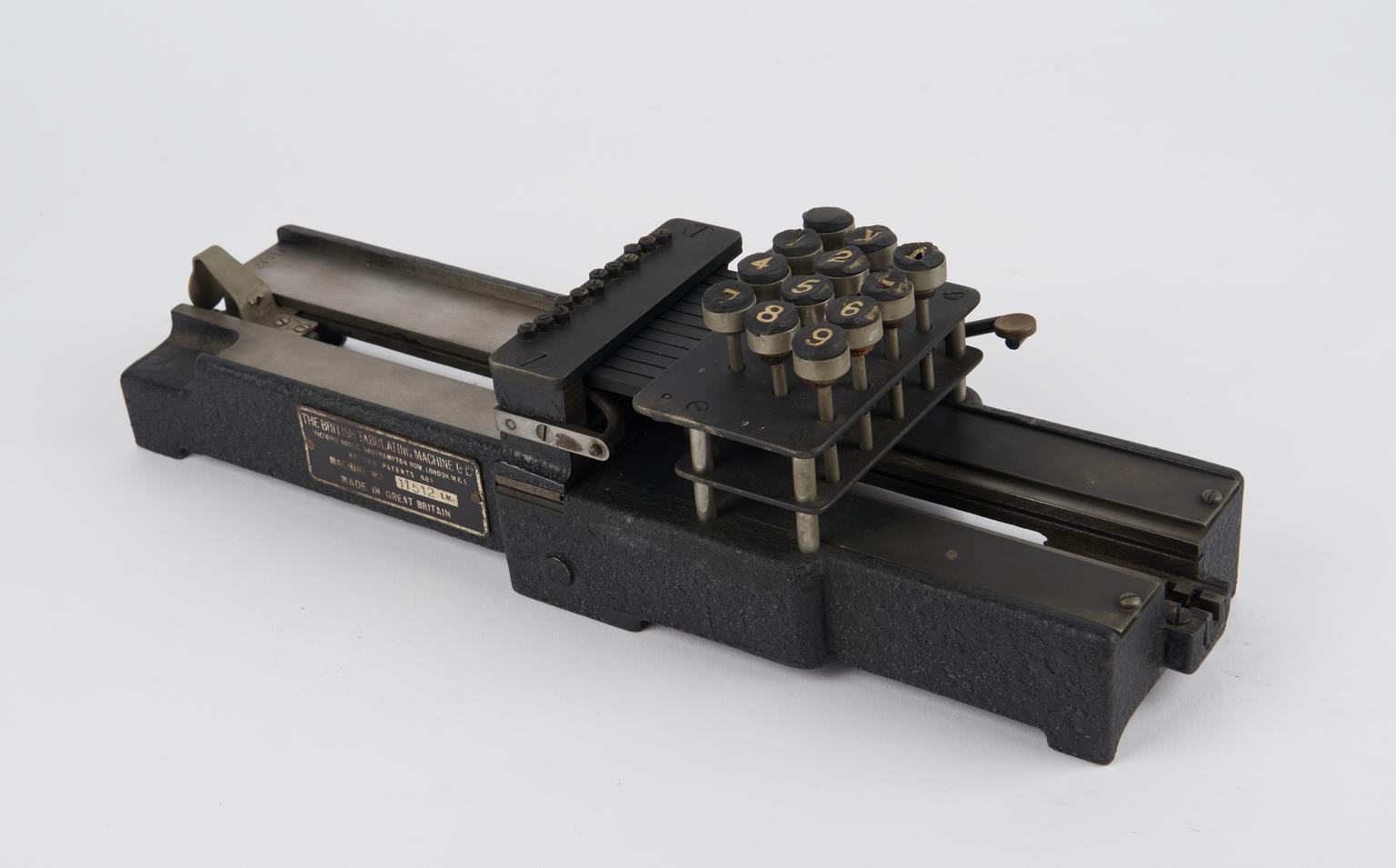 Hand key punching machine | Science Museum Group Collection