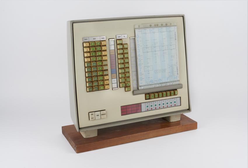 Uniset terminal from beacon seat reservation system used by BEA