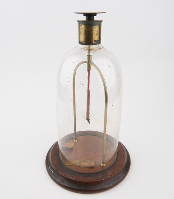 Gold-leaf electroscope, Ayrton's improved form