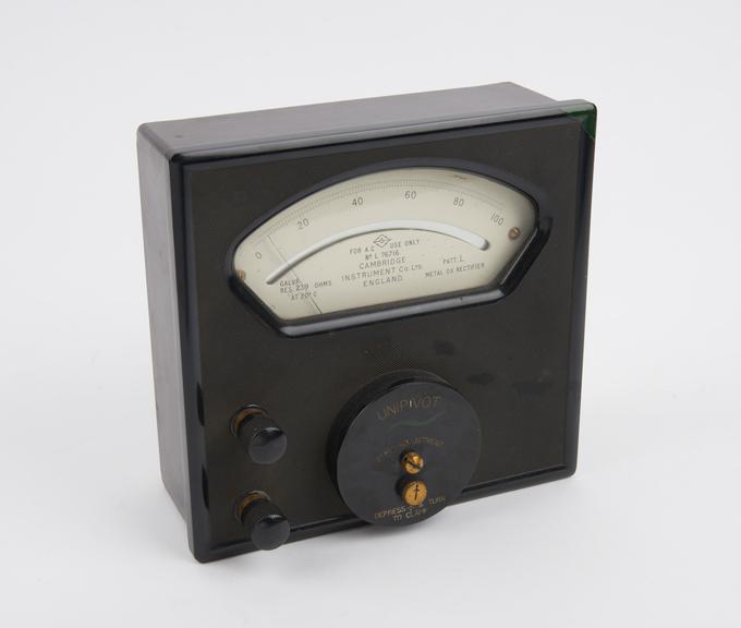 Unipivot moving-coil galvanometer, pattern L no