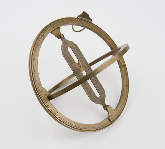 Universal ring dial, by Martin 5 brass, England, 1738-1777'