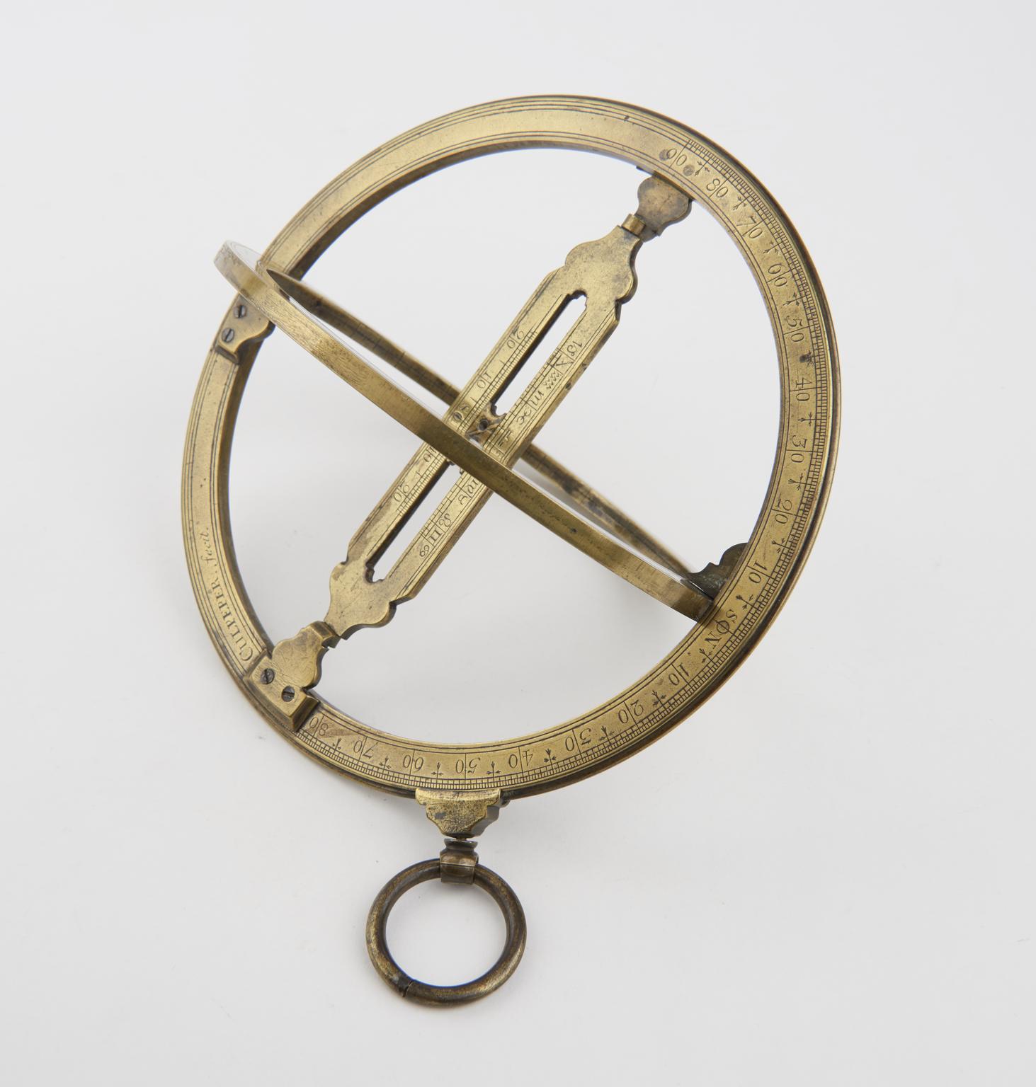Meridian Dial Universal ring dial with mariners altitude dial | Science Museum Group ...