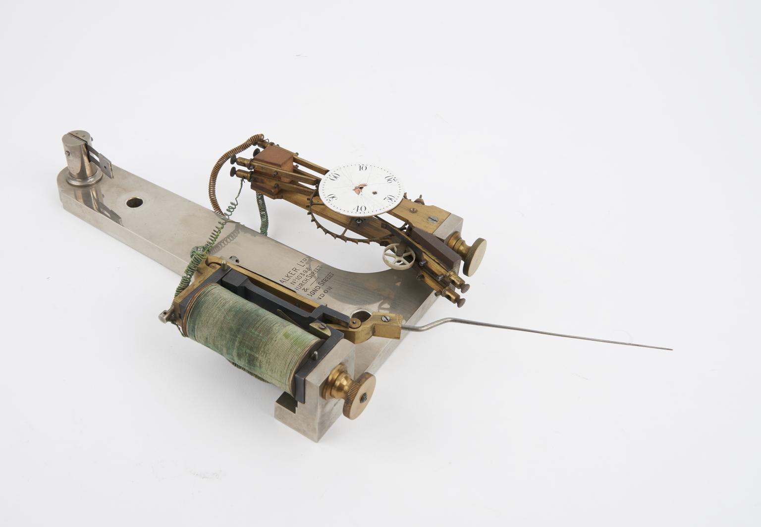 Time transmitting mechanism for Campiche electrical time transmitter