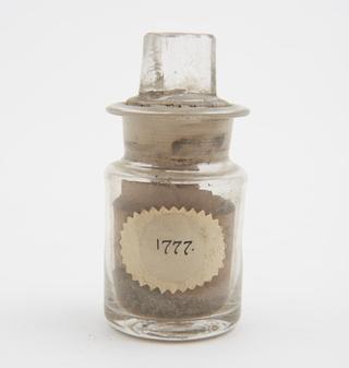 Silver compound analogous to the purple of Cassius | Science Museum ...