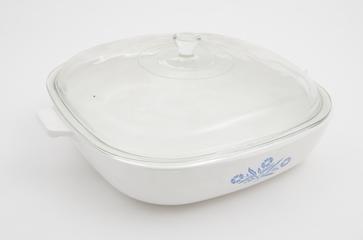 "Pyrosil Ware" 10 inch frying pan with cover