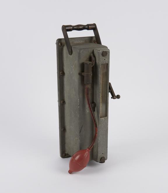 Hand-held gas sampler by J H Naylor Ltd of Wigan, patent 319