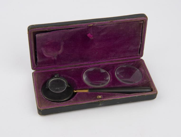 Hand-held ophthalmoscope, devised by Dr