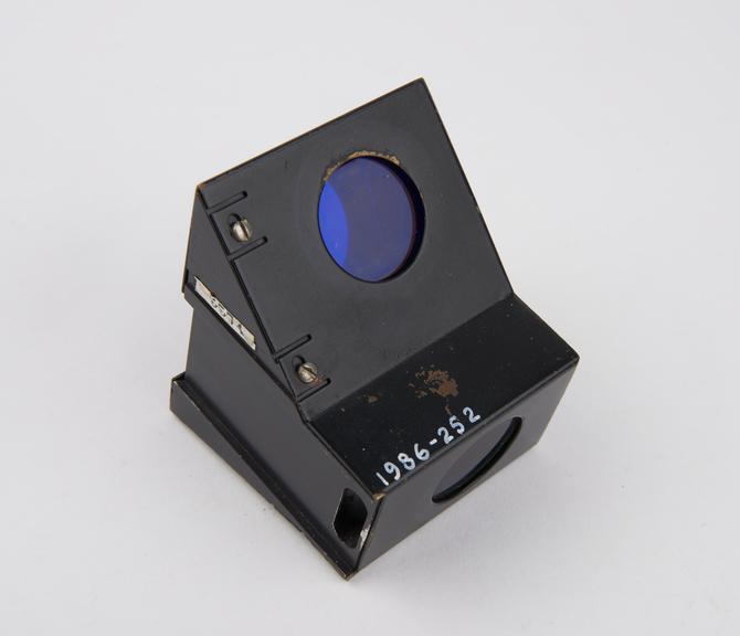 Beam splitter from a Philips colour television camera, Phillips