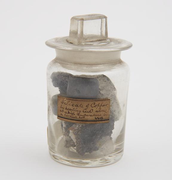 Result of experiment to show the action of silica in melting