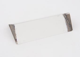 Rectangular right angle glass prism