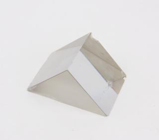 Square right angle glass prism
