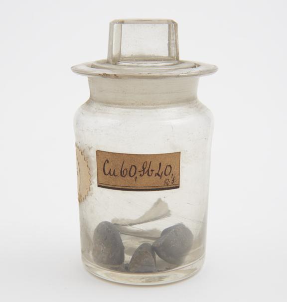 Alloy of 60 copper and 40 antimony Science Museum Group Collection