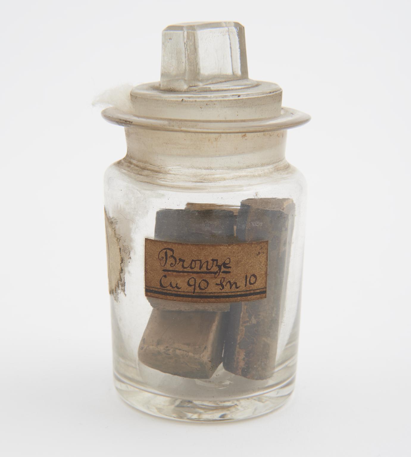 Alloy of 90 copper and 10 tin. A bronze | Science Museum Group Collection