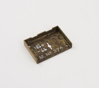 Front plate for Hamp's double action lever lock
