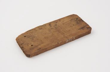 Wooden block or panel