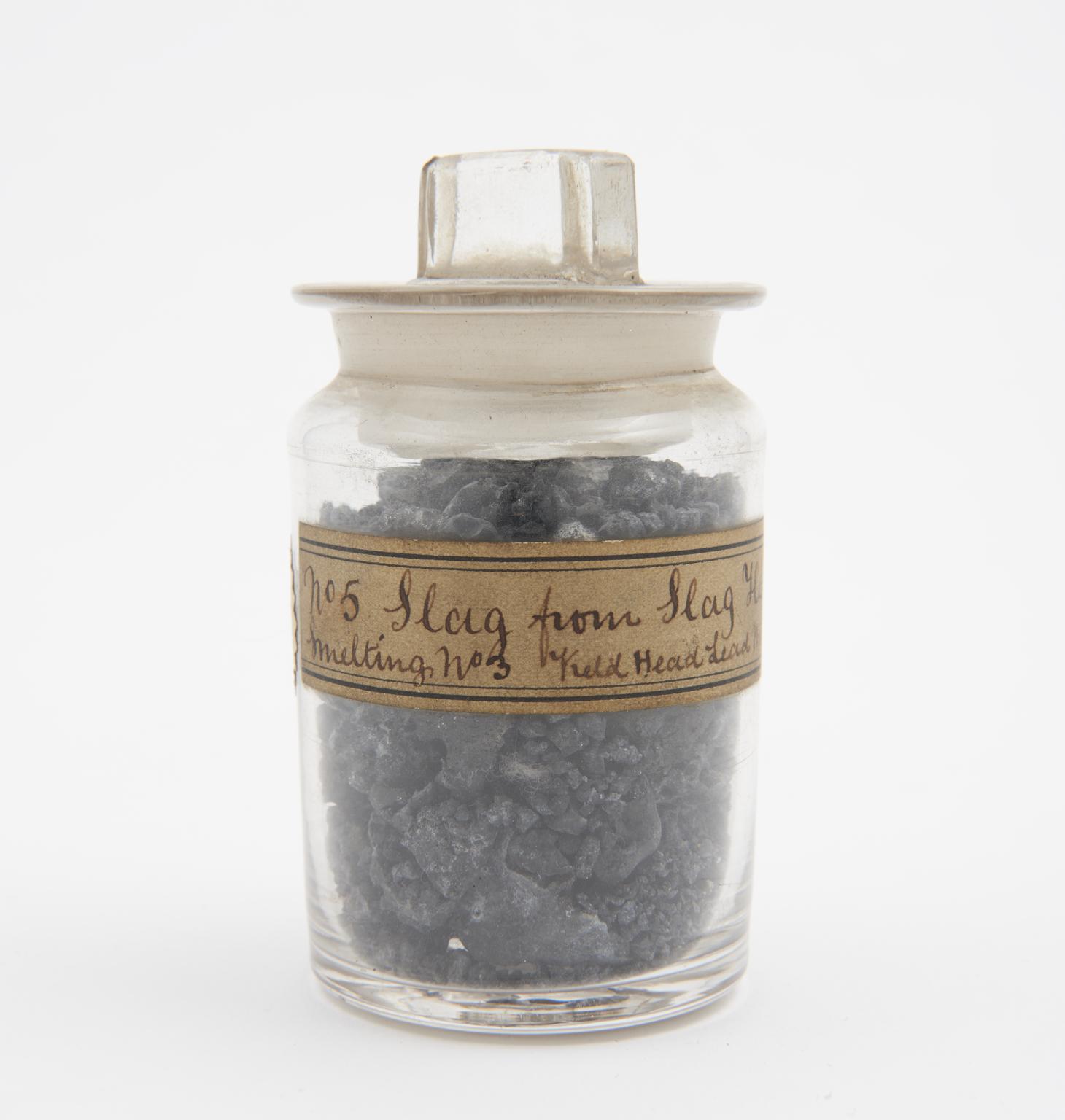 Slag from slag hearth in smelting inferior ore | Science Museum Group ...