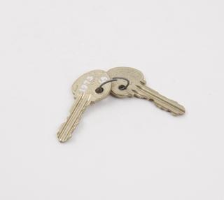 Two keys for impregnable padlock